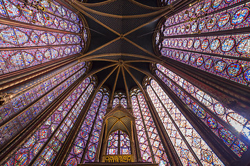 Image showing La Sainte Chapelle, Paris, France