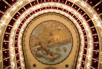 Image showing Teatro San Carlo, Naples opera house, Italy