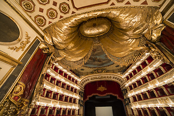 Image showing Teatro San Carlo, Naples opera house, Italy