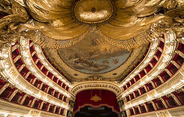 Image showing Teatro San Carlo, Naples opera house, Italy