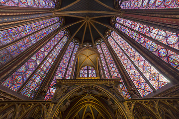 Image showing La Sainte Chapelle, Paris, France