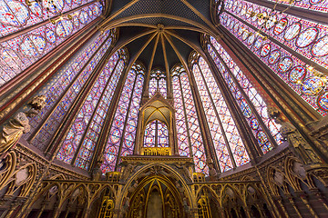 Image showing La Sainte Chapelle, Paris, France