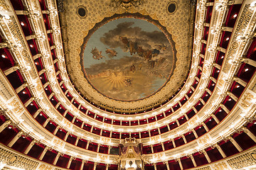 Image showing Teatro San Carlo, Naples opera house, Italy