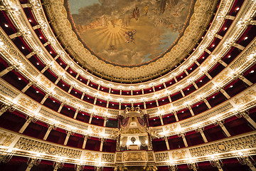 Image showing Teatro San Carlo, Naples opera house, Italy