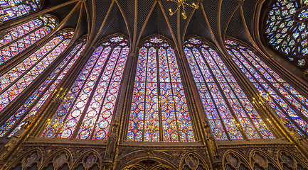 Image showing La Sainte Chapelle, Paris, France