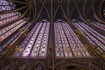 Image showing La Sainte Chapelle, Paris, France