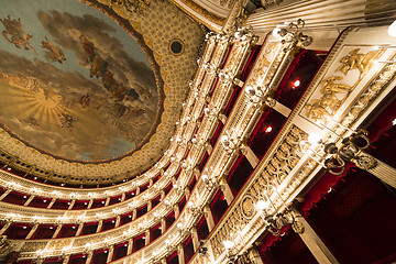 Image showing Teatro San Carlo, Naples opera house, Italy