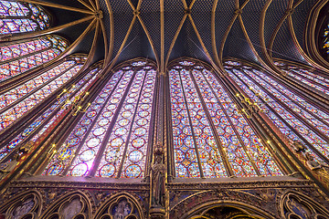 Image showing La Sainte Chapelle, Paris, France