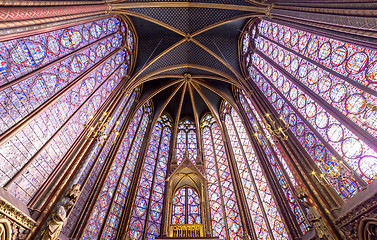 Image showing La Sainte Chapelle, Paris, France