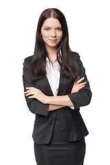 Image showing Beautiful businesswoman portrait