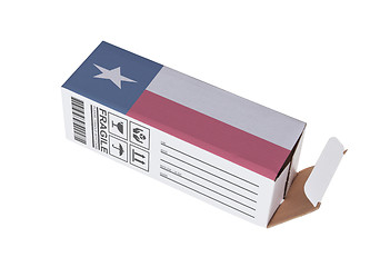 Image showing Concept of export - Product of Texas