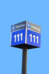 Image showing Parking Sign