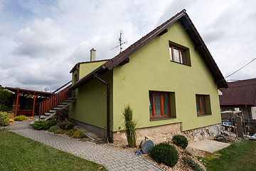 Image showing repaired rural house