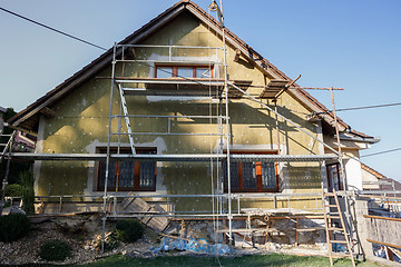 Image showing Construction or repair of the rural house