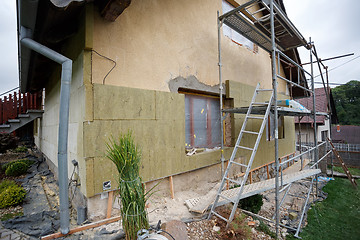 Image showing Construction or repair of the rural house