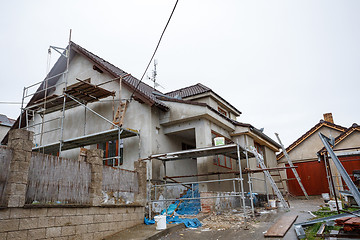 Image showing Construction or repair of the rural house