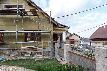 Image showing Construction or repair of the rural house