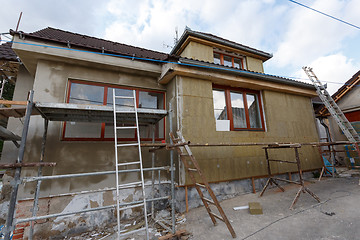 Image showing Construction or repair of the rural house