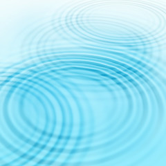 Image showing Abstract water ripples background