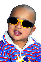 Image showing Bald Indian Kid