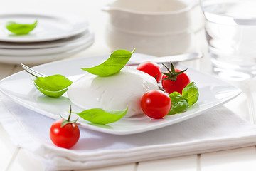 Image showing Mozzarella