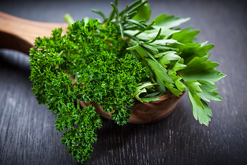 Image showing Fresh herbs