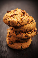 Image showing Chocolate cookies