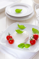 Image showing Mozzarella