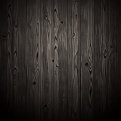 Image showing Dark Wooden Pattern