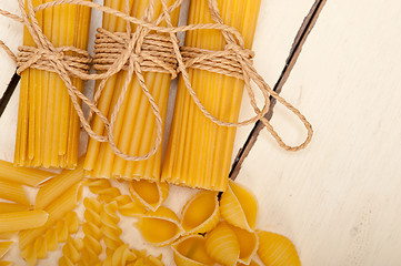 Image showing bunch of Italian pasta type