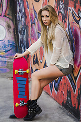 Image showing Skater Girl