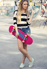 Image showing Skater Girl