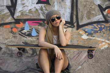 Image showing Skater Girl