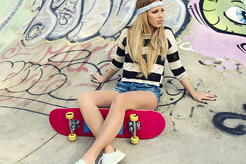 Image showing Skater Girl