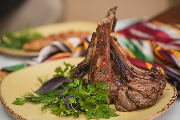 Image showing Grilled Meat Foods