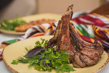 Image showing Grilled Meat Foods