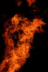 Image showing Fire background