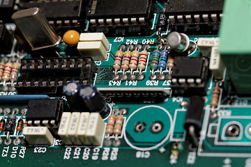 Image showing Electronic components