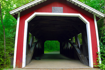 Image showing Covered bridge
