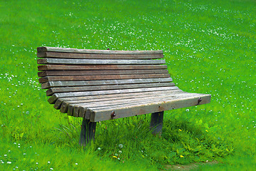 Image showing Park Bench