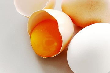 Image showing eggs and yolk