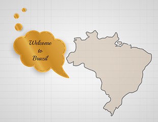 Image showing welcome to brazil