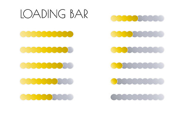 Image showing gold loading bars