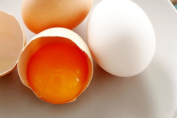 Image showing eggs and yolk