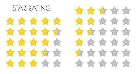 Image showing rating stars