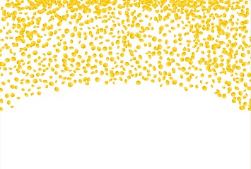 Image showing falling gold confetti