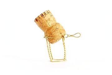 Image showing cork from champagne bottle