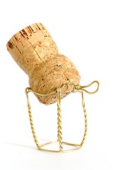 Image showing cork from champagne bottle