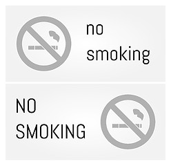 Image showing no smoking