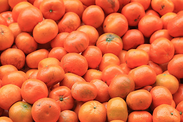 Image showing tangerine fruit background